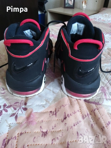 Nike air more uptempo 96 fd0274-001 red toe маратонки , снимка 5 - Маратонки - 53209275