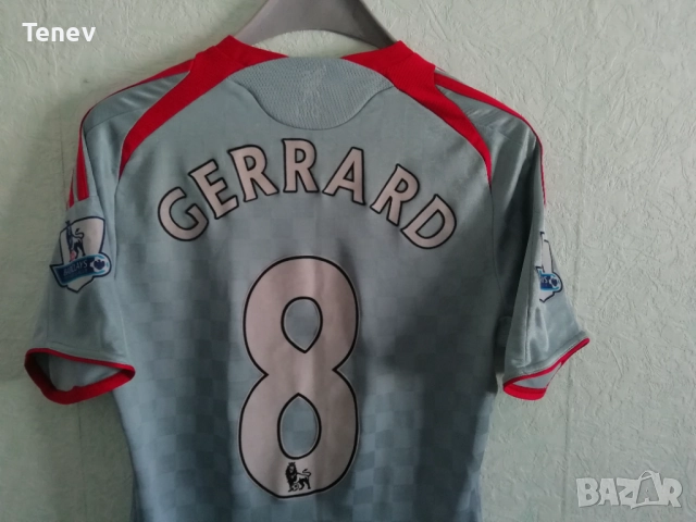 Liverpool Gerrard Adidas оригинална тениска фланелка Ливърпул Джерард екип , снимка 3 - Тениски - 52966909