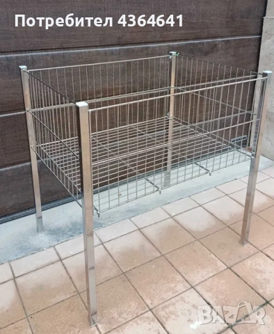 помоционален кош с крака, 60х80х80Н, разглобяем