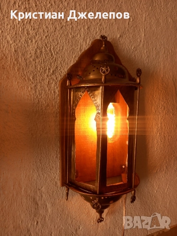 Декоративна лампа ръчна изработка