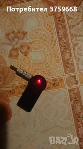 Блутут адаптер за музика с вградена батерия и микрофон . , снимка 7 - Други - 48970889