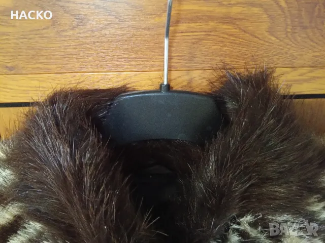 Промо ЦЕНА Кожух от НУТРИ Размер 38 100% Истински, снимка 6 - Палта, манта - 49483657