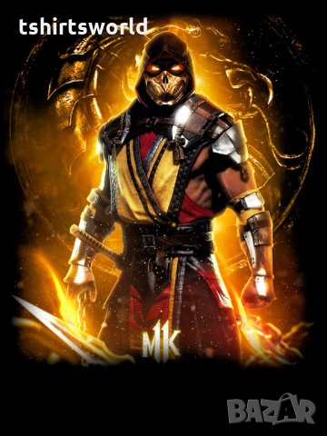 Нов мъжки суичър с дигитален печат Mortal Kombat, MK, видеоигра, снимка 2 - Суичъри - 31742185