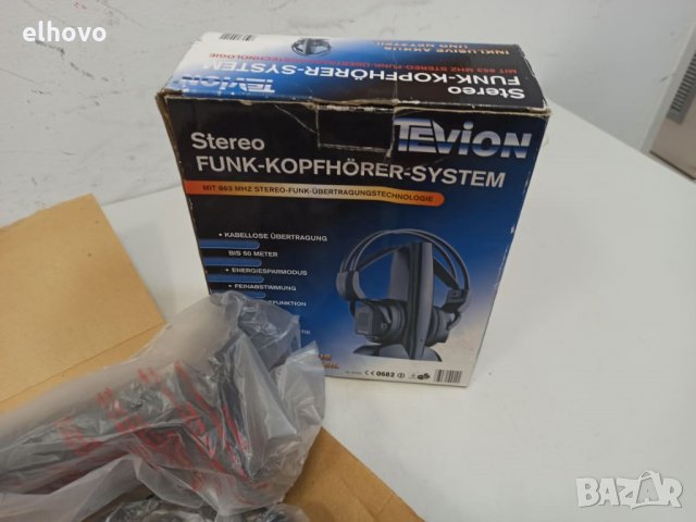 Стерео безжични слушалки Tevion XL 91031, снимка 3 - Слушалки и портативни колонки - 31337101