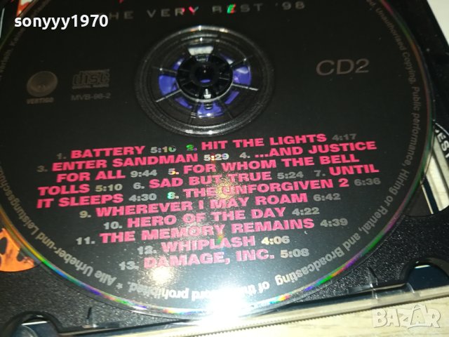 METALLICA CD X2бр 0311231007, снимка 16 - CD дискове - 42833566