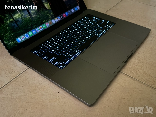  16' Apple MacBook M1 Pro 2021 32GB RAM/512GB SSD/Бат 16ч, снимка 6 - Лаптопи за работа - 51519392