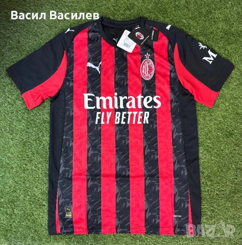 Тениска на Милан с леk дефект