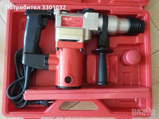 НОВО!!! HILTI TE 72,Германия,с куфар - кърти и пробива, снимка 4 - Къртачи - 54032998