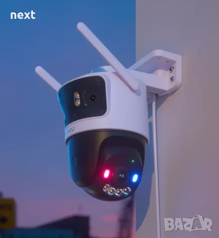 IMOU Cruiser Triple 11MP (3+3+5MP) Тройна въртяща се WiFi IP камера + Гаранция, снимка 9 - IP камери - 56192702