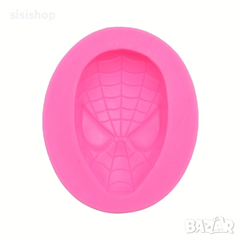 Силиконов молд спайдърмен (7,3 х 6,2 см) – За детайлни фондан елементи и бонбони 4937, снимка 3 - Форми - 54071042