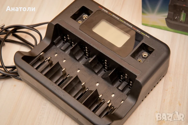Зарядно за батерии AA/ААА/С/D/9V, снимка 4 - Друга електроника - 50838011