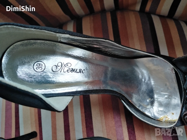 Елегантни обувки с висок ток Мегияс, снимка 5 - Дамски елегантни обувки - 52533533