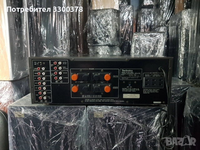 усилвател technics su.v 85A, снимка 6 - Ресийвъри, усилватели, смесителни пултове - 52572615