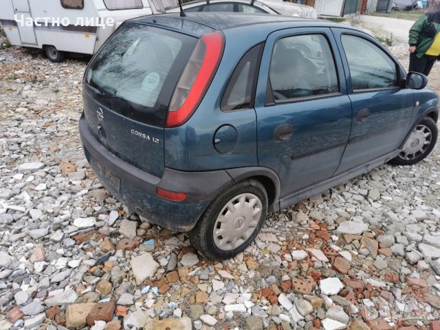 Opel Corsa C 1.2 16v 75к.с автомат 2002г НА ЧАСТИ, снимка 4 - Автомобили и джипове - 39398154