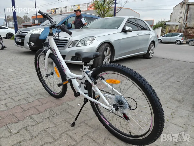 CROSS Велосипед 24" ALISSA бял, снимка 9 - Велосипеди - 56528876