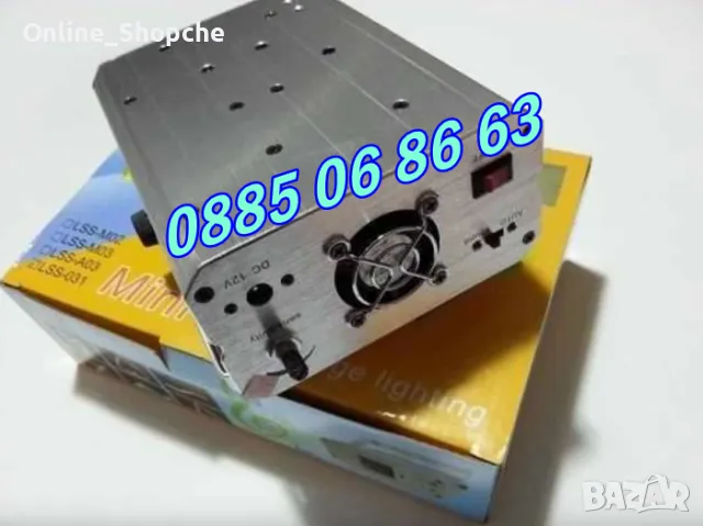 Дискотечен двуцветен лазер, диско лазер със зелени и червени свелини , снимка 2 - Други - 48093978