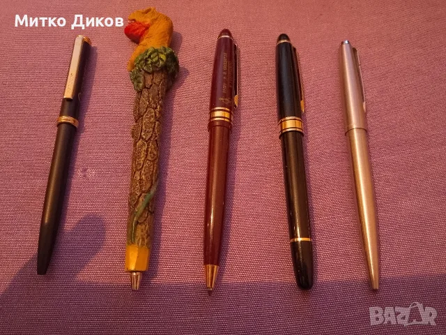 Химикалки Parker 1993г.LII ,Сенатор,Банк София ,ВВМУ Н.Вапцаров и писалка Иридиум Пойнт Джермани
