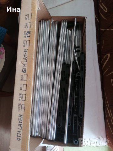 Нова метална етажерка стелаж за обувки, снимка 2 - Други стоки за дома - 37062747