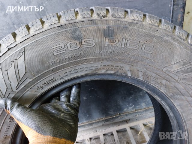 4 бр.зимни гуми Nokian 205 R 16C DOT2321 Цената е за брой!, снимка 9 - Гуми и джанти - 44292687