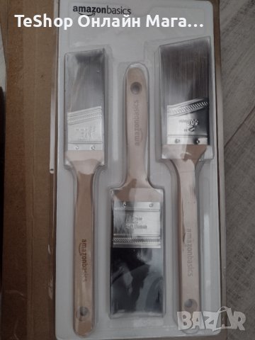 Четки за боядисване 3 броя комплект AmazonBasics налични 4 комплекта, снимка 3 - Други инструменти - 42915284