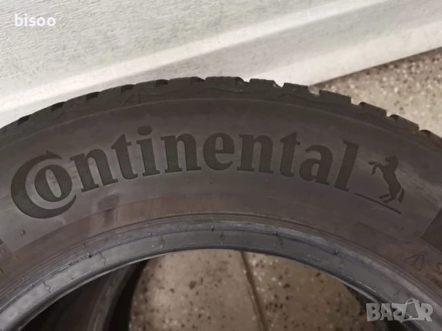 2бр Зимни гуми CONTINENTAL WINTERCONTACT 195/65/15, снимка 3 - Гуми и джанти - 50879165