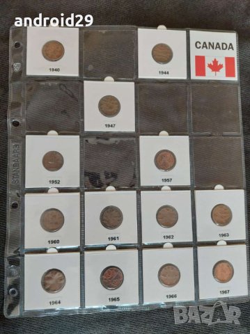 Лот, Монети, Колекция Канада от 94 броя, снимка 1
