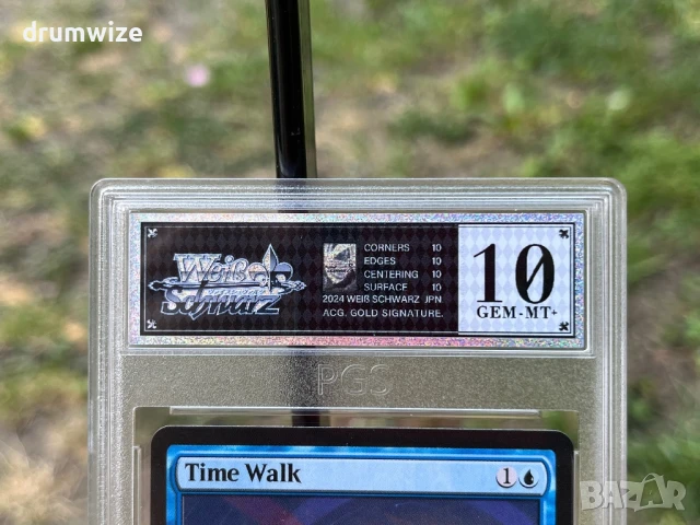 Magic The Gathering - Time Walk Card, снимка 4 - Колекции - 50942294