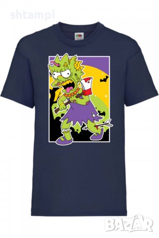 Детска тениска The Simpsons Lisa Simpson 01,Halloween,Хелоуин,Празник,Забавление,Изненада,Обичаи,, снимка 10 - Детски тениски и потници - 38158435