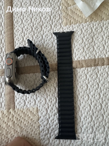 Apple Watch Ultra 1 Ocean Band, снимка 8 - Смарт часовници - 56513297