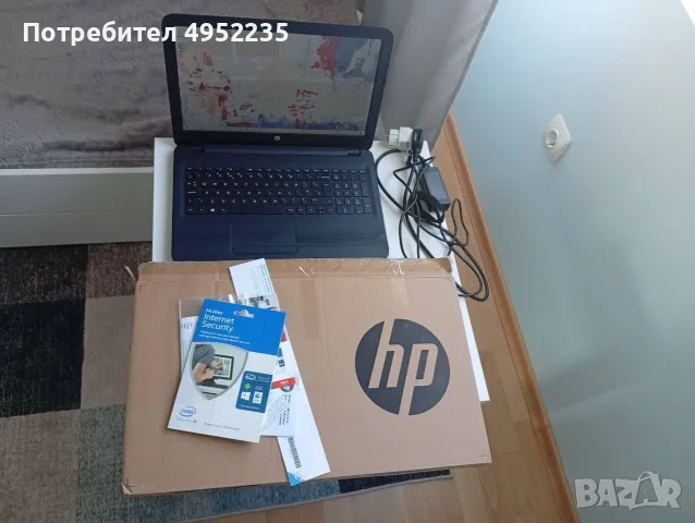 (-10% свали) HP notebook D97SIVB2/15,6"/intel pentium CPU N3710/1,60GHz/4 RAM/950 storage