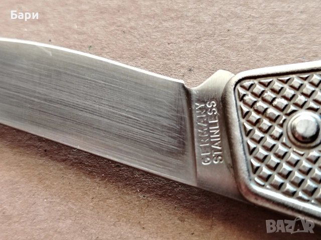 СГЪВАЕМ НОЖ ,НОЖ, НОЖКА BOKER TITAN 1 TITANIUM, снимка 8 - Ножове - 54317542