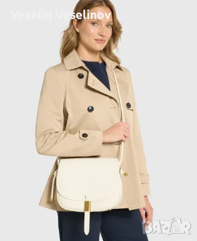 Дамска чанта Pinko Leather cross body bag Saddle, снимка 5 - Чанти - 56017904