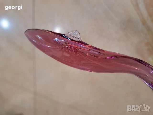 стъклена змиорка Murano , снимка 5 - Декорация за дома - 51088595