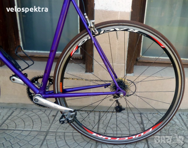 Шосеен велосипед ! Къстъм  1х8 ! Рамка Хром-моли !, снимка 7 - Велосипеди - 54255429