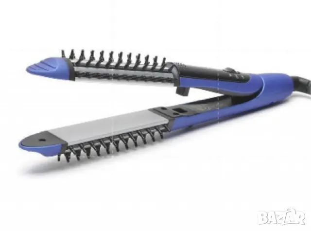 Стайлър за коса с функция за изправяне, снимка 7 - Преси за коса - 47296001