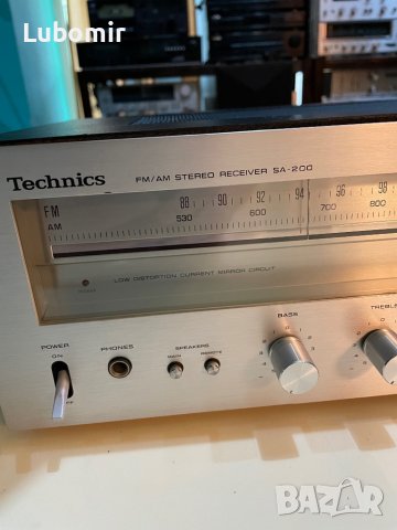 Ресивър TECHNICS SA 200, снимка 2 - Ресийвъри, усилватели, смесителни пултове - 38018538