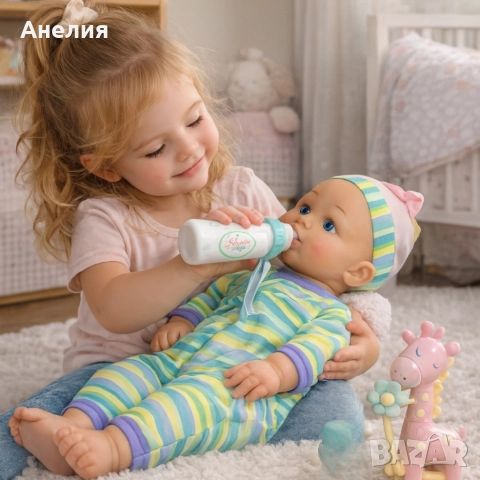 Кукла бебе My Sweet Love с 10 звука и аксесоари – идеален подарък за малки грижещи се сърца, снимка 2 - Кукли - 52830992