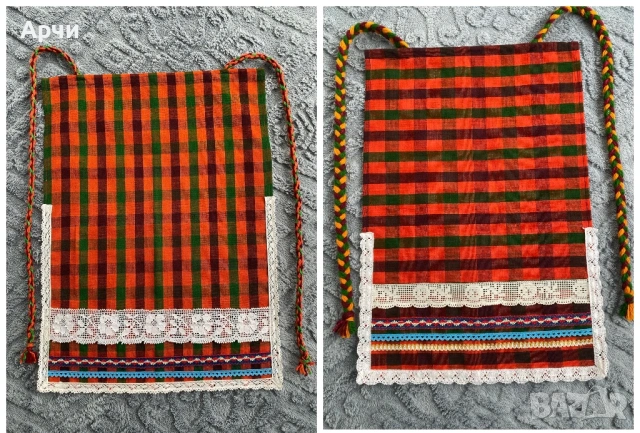 Родопски престилки оа автентични платове, снимка 2 - Антикварни и старинни предмети - 53290163