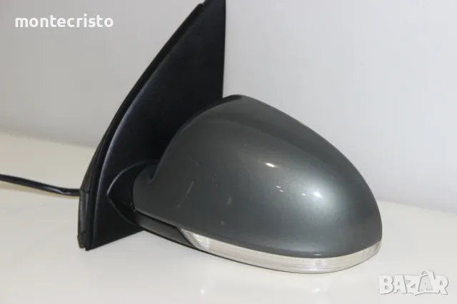 Ляво огледало VW Golf 5 хечбек (2004-2008г.) прибиране прибиращо 12 пина амбиентна светлина Golf V, снимка 5 - Части - 48475867