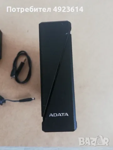 Преносим хард диск 3.5'' Adata 3TB НОВ на 2 часа работа, снимка 6 - Външни хард дискове - 56158642