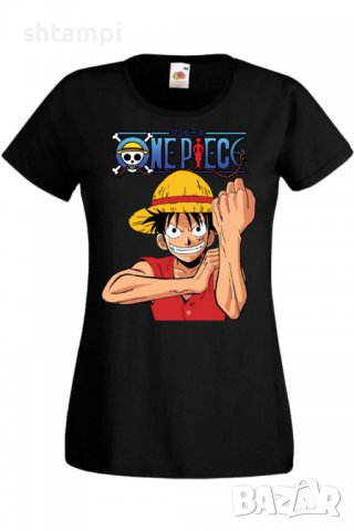 Дамска тениска One Piece 05,Анимация,игра,Празник,Повод., снимка 2 - Тениски - 38061160