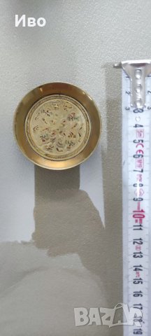 Месингови орнаменти, чайник, свещник, снимка 7 - Други - 40485447