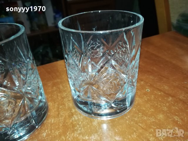 поръчани-DEWARS-2БР МАСИВНИ РЕЛЕФНИ ЧАШИ 3012211939, снимка 10 - Колекции - 35280207