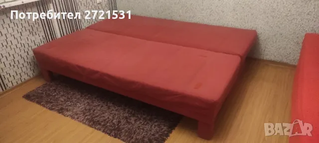 Разтегателен диван с функция сън, снимка 2 - Дивани и мека мебел - 47770224