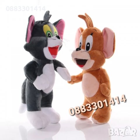 Том и Джери плюшени , снимка 3 - Плюшени играчки - 39423241