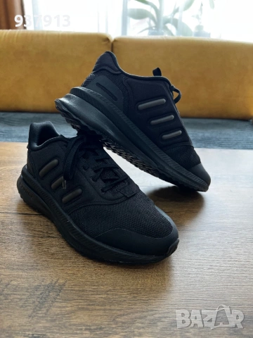 Дамски черни маратонки Adidas , снимка 3 - Маратонки - 53996076