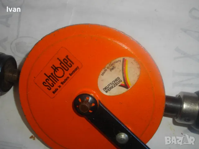 350мм НОВА ф6мм МАЛКА НЕМСКА ФРГ РЪЧНА ДРЕЛКА МАТКАП СТАРОТО КАЧЕСТВО ОТЛИЧНА SCHRODER WEST GERMANY, снимка 6 - Други инструменти - 48385319
