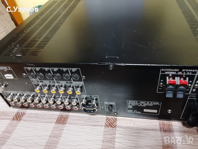 Sony TA-AV490 - AV Amplifier , снимка 4 - Ресийвъри, усилватели, смесителни пултове - 53057416