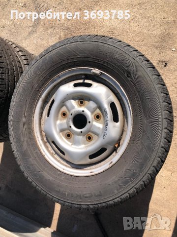 Гуми с джанти 215/75 C 16R, снимка 4 - Гуми и джанти - 44423073