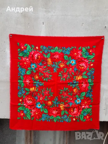 Стара кърпа за глава #26, снимка 2 - Антикварни и старинни предмети - 50266767